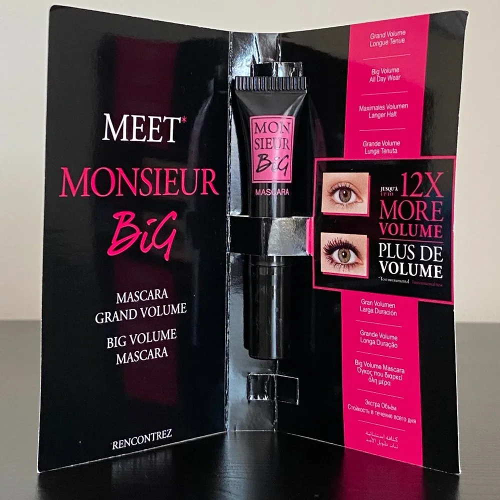 Lancome Monsieur Big mini mascara in Black